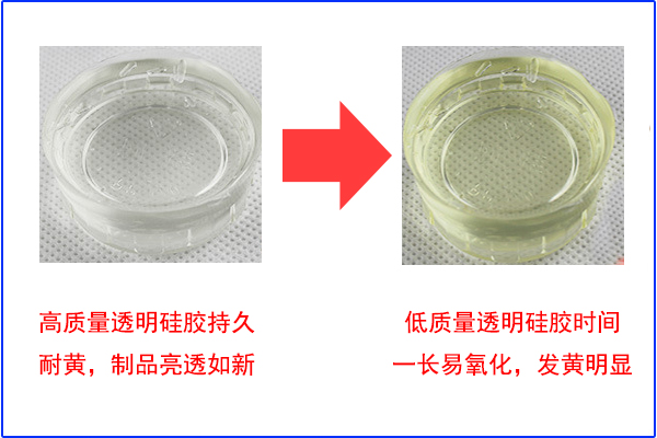 高透硅膠制品發(fā)黃，你可接受？